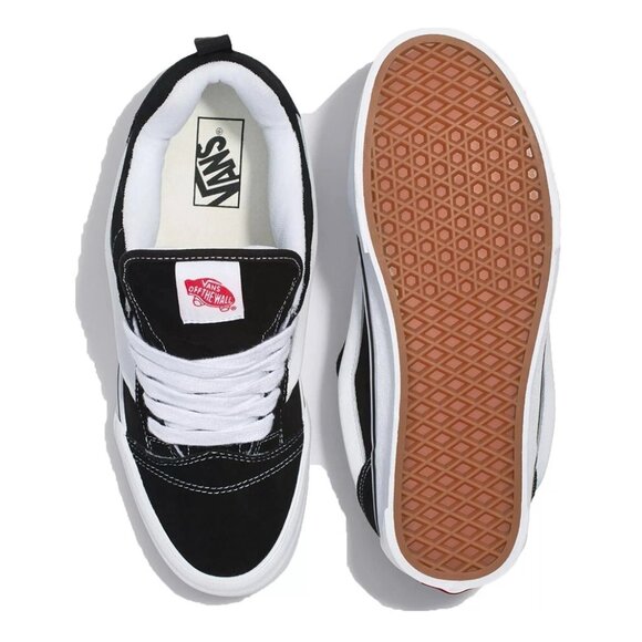 Vans KNU SKOOL Unisex Skate Sneakers Black/White Low-Top Size 13 VN0009QC6BT NIB - Picture 5 of 10